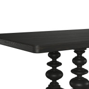 334238-2659 Atrium 7PC Rectangular Dining Table  black with undertones of brown Finish by A.R.T. Furniture Collections