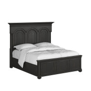 334135-2659 Atrium PNL Queen Bed  black with undertones of brown Finish by A.R.T. Furniture Collections
