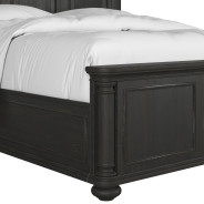 334135-2659 Atrium PNL Queen Bed  black with undertones of brown Finish by A.R.T. Furniture Collections