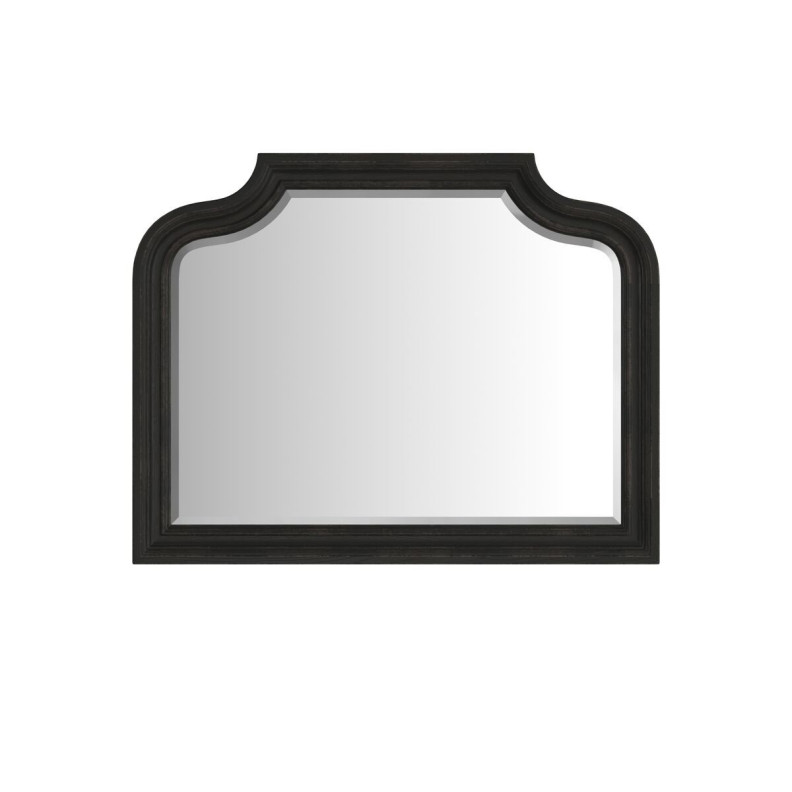 334120-2659 Atrium Landscape Mirror black with undertones of brown Finish by A.R.T. Furniture Collections