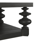 334300-2659 Atrium Rectangular Coffee Table black with undertones of brown Finish by A.R.T. Furniture Collections
