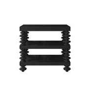 334303-2659 Atrium End Table black with undertones of brown Finish by A.R.T. Furniture Collections