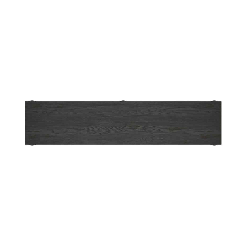 334307-2659 Atrium Console Table black with undertones of brown Finish by A.R.T. Furniture Collections