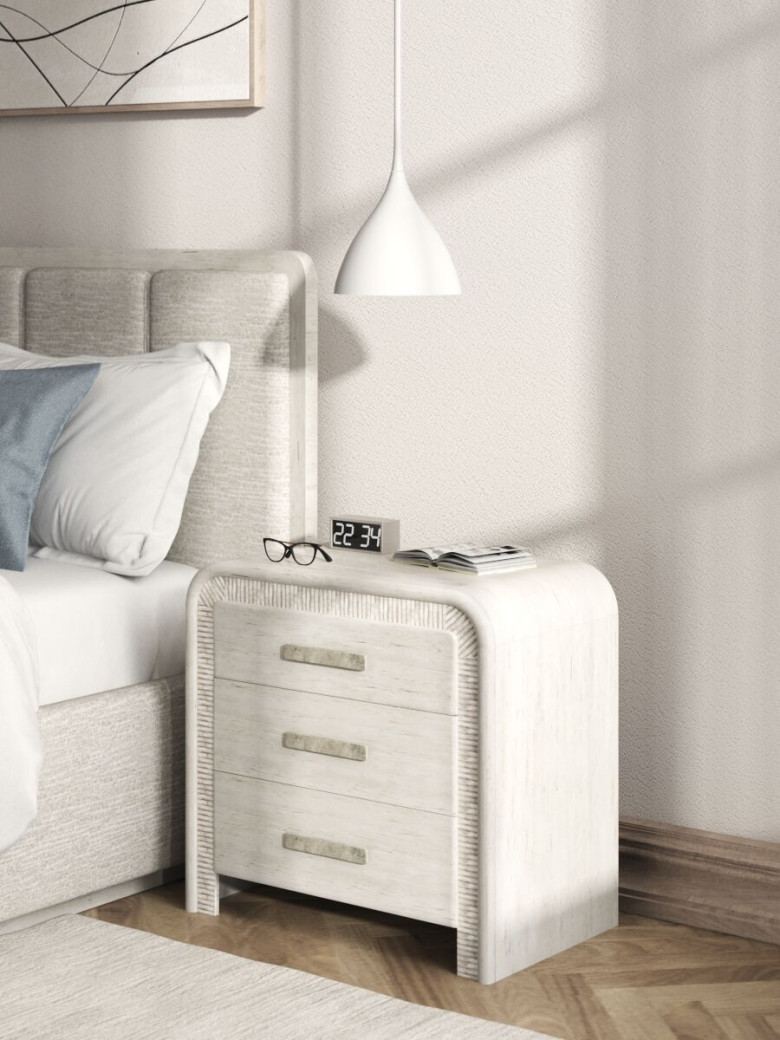 333125-2250 Ashlar Queen Uph Panel Bed By A.R.T. Furniture Collection