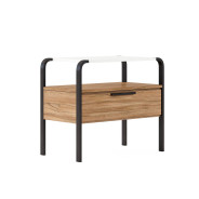 323135-3335 Portico-5/0 Upholstered Shelter Bed by A.R.T. Furniture Collections