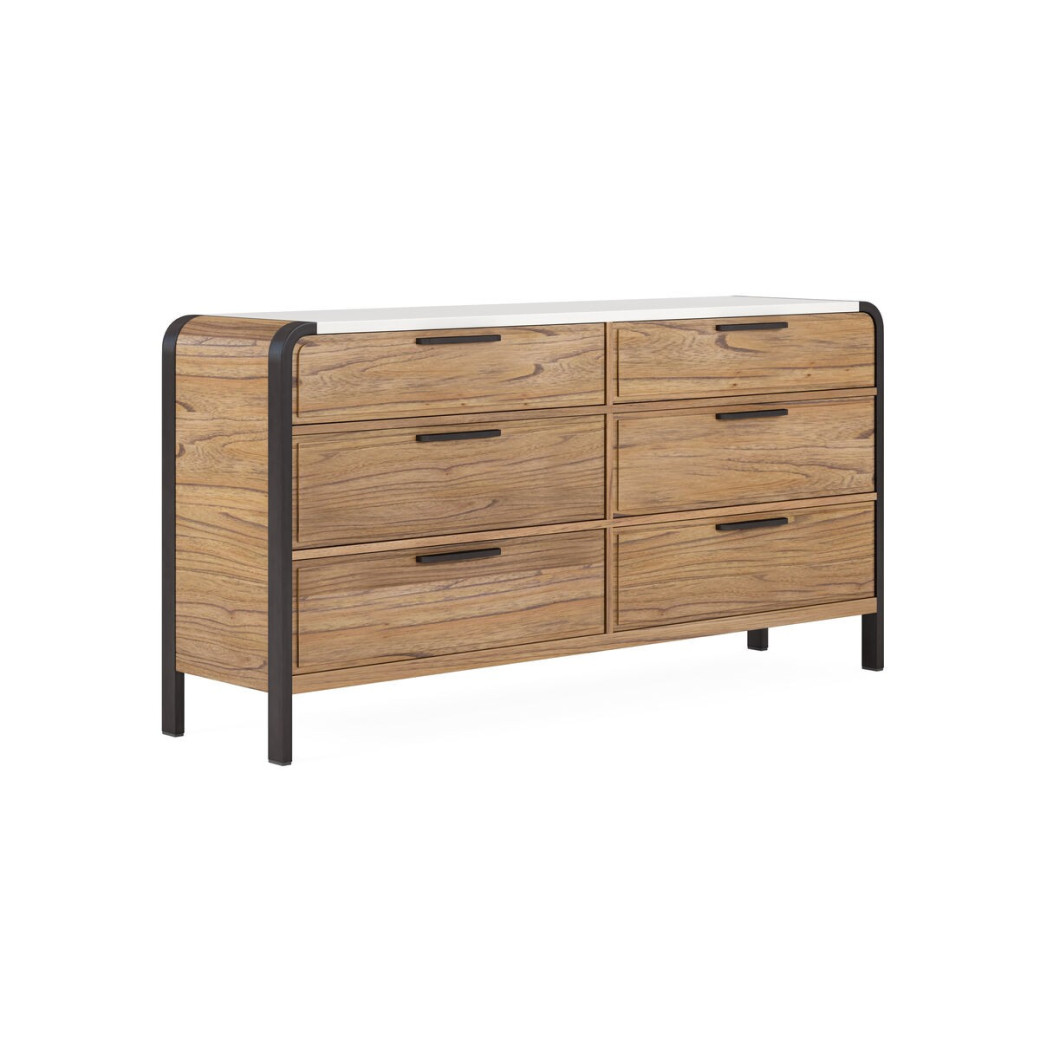 323135-3335 Portico-5/0 Upholstered Shelter Bed by A.R.T. Furniture Collections