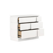 323158-3317 Portico-Accent/Bachelor Chest White Finish by A.R.T. Furniture Collections