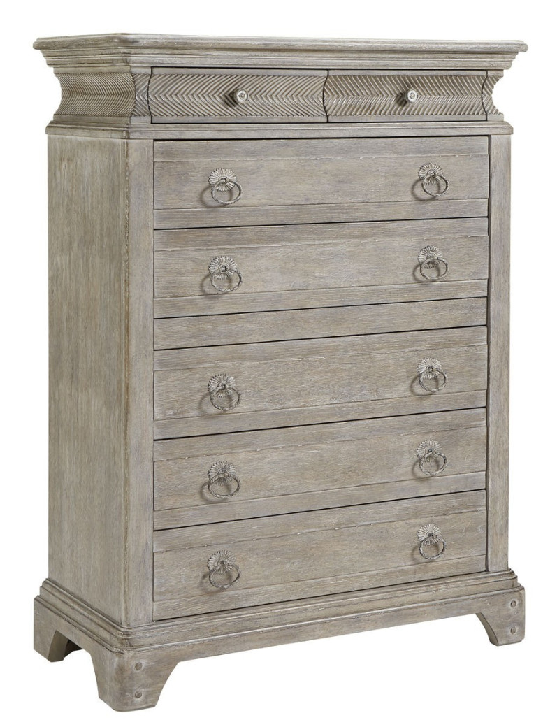 251125-1303 Summer Creek Shoals 5/0 Uph Tufted Sleigh Bed by A.R.T. Furniture Collections