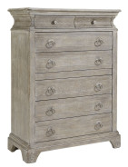 251125-1303 Summer Creek Shoals 5/0 Uph Tufted Sleigh Bed by A.R.T. Furniture Collections
