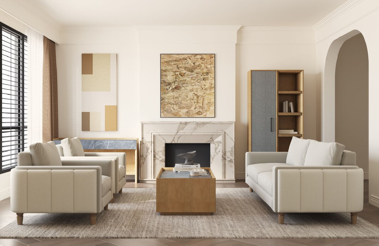 335401-1911 Loft Etagere/Bookcase Natural Maple Finish by A.R.T. Furniture Collections