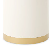 End Table Gineverra Collection Ivory Gold Finish by Michael Amini LFR-GNVA202-839