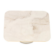 Rectangular Cocktail Table Ivory Gold Finish Gineverra Collection By Michael Amini LFR-GNVA201-839