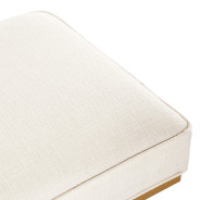 9085904-806 Bed Bench Bright Gold Belmont Place Collection By Michael Amini