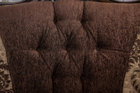 2PC Sofa & Loveseat Traditional Style Dark Brown By Furniture of America SM6431