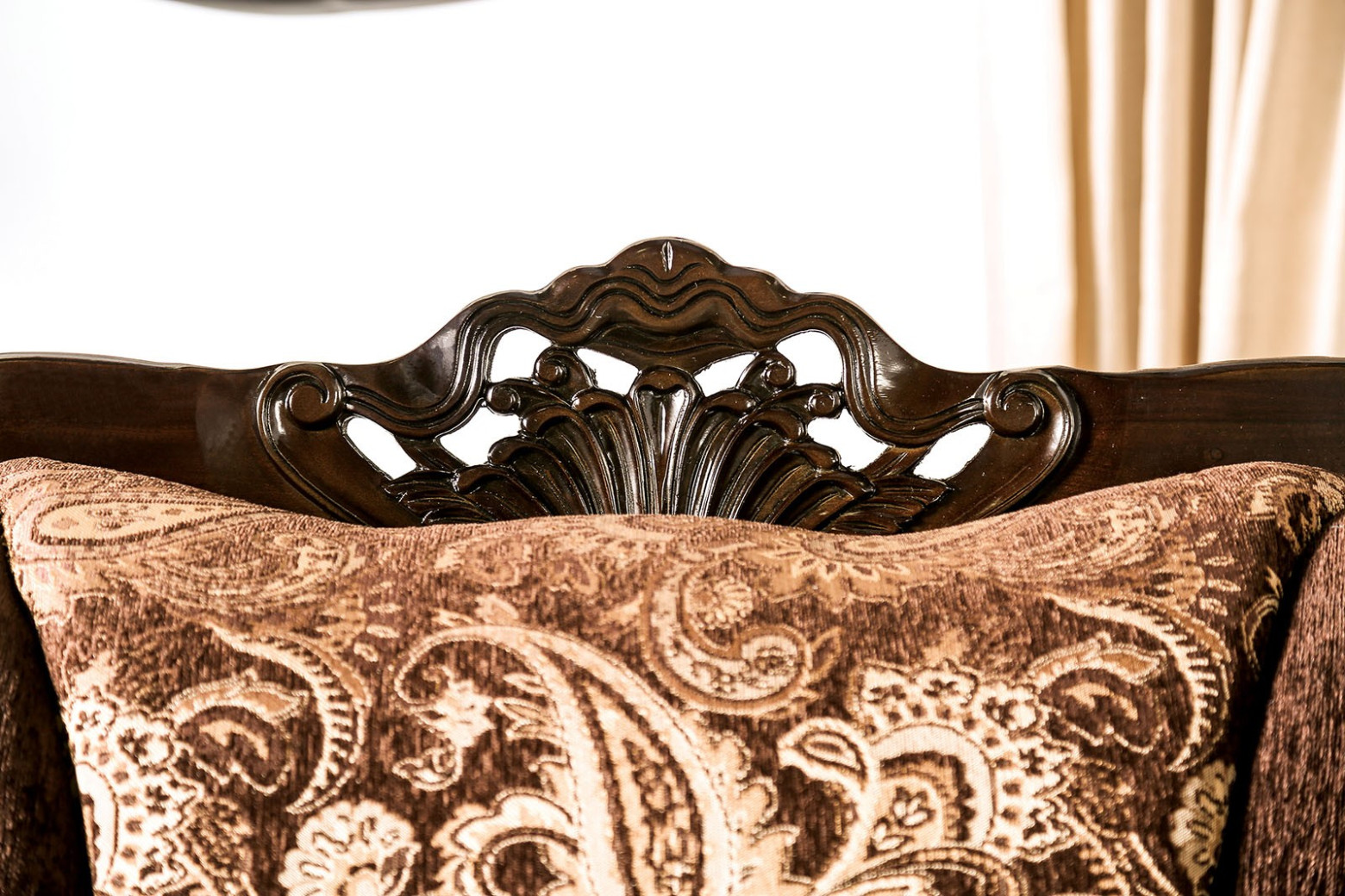 SM6427 Traditional Living Room Brown Newdale Collection By Furniture Of America