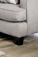 SM8330 Transitional Style Sofa & Loveseat Bluish Gray Fabric Verne Collection By Furniture of America