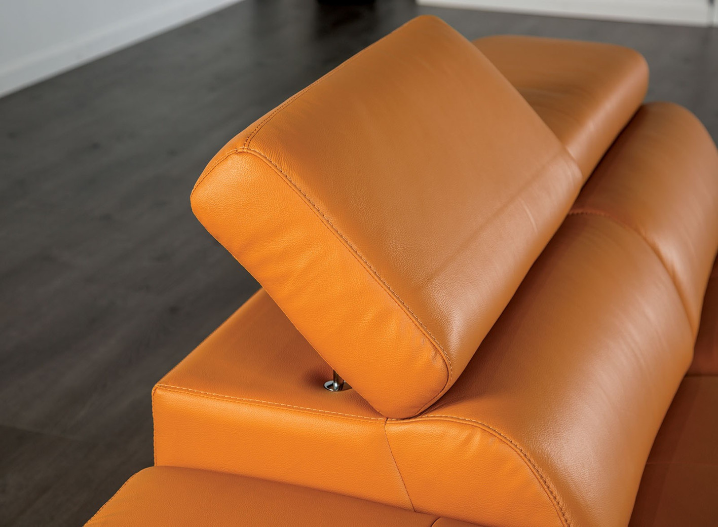 FM69005 2PC Sofa & loveseat Contemporary Style Tangerine Finish By Furniture of America