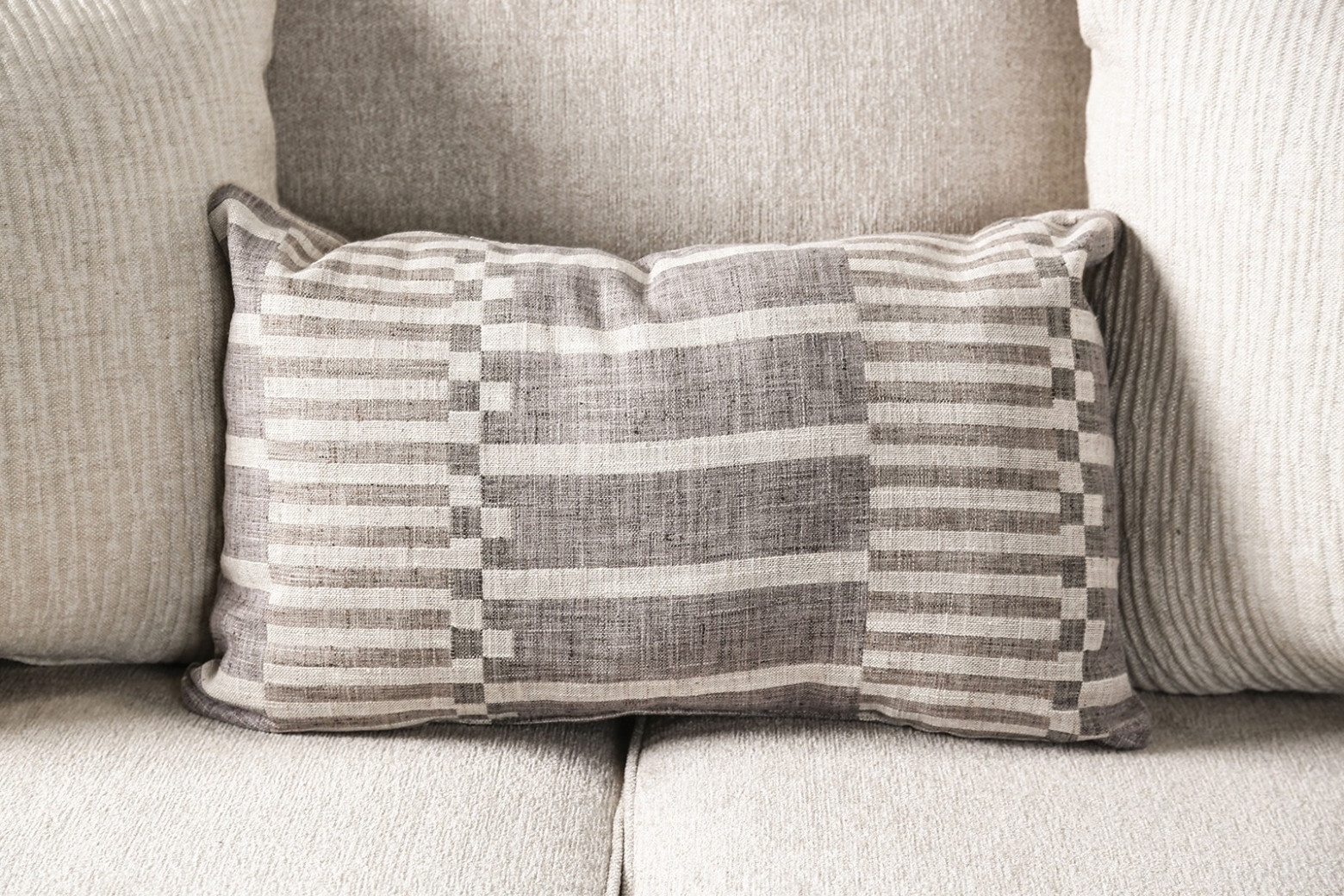 SM1253 2PC Sofa & Loveseat Taupe Finish Transitional Style by Furniture of America