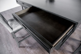 FM3425GY-PT / 7 PC Counter Height Table Set Transitional Style Gray By Furniture of America