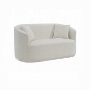 LV01917 2PC Sofa & Loveseat Beige Chenille Odette Collection By Acme Furniturte