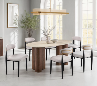 FM37021WN 7PC Dining Set...