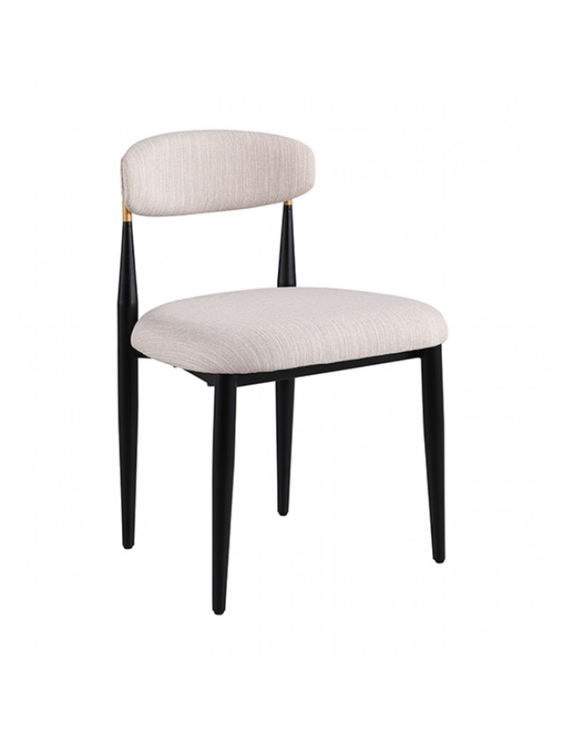 FM37021WN 7PC Dining Set Contemporary Style Oval Table Walnut Finish Kronus Collection By Furniture of America