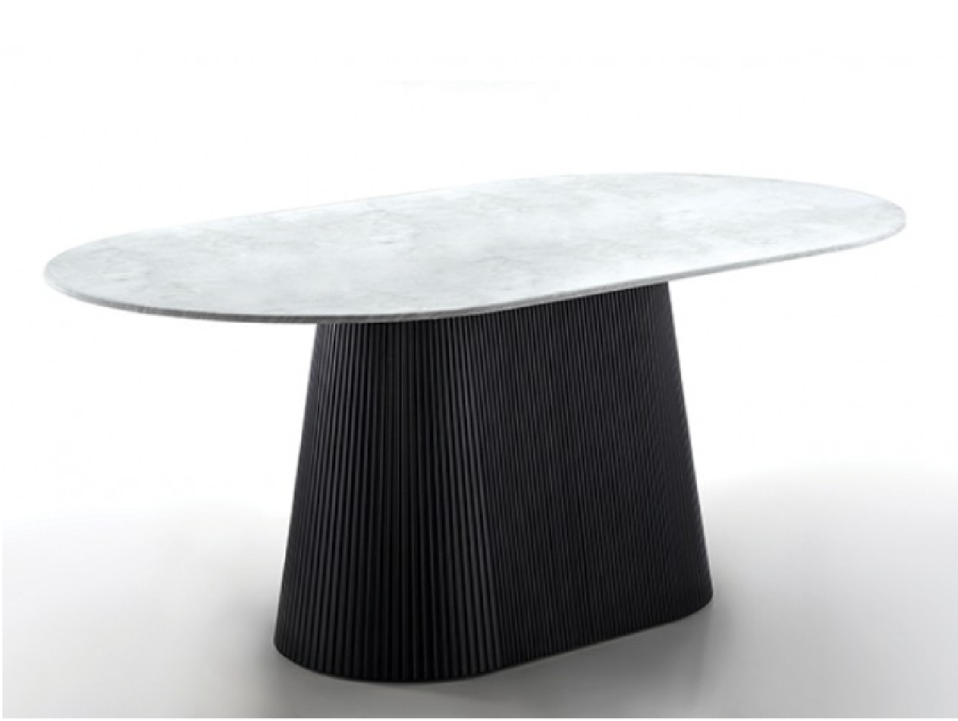FM37022BK-OT 7PC Dining Set white/black Finish Contemporary Style Lynton Collection By Furniture of America