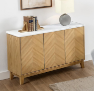 FM37009NT-PT 7PC Counter Height table Natural Finish Transitional Style  By Furniture of America