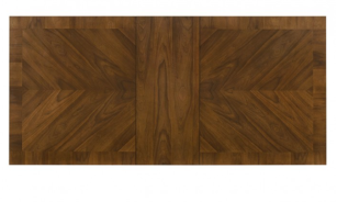 FM32004WN 7PC Dining Set Mid-Century Modern Style Walnut Finish Horsholm Collection By Furniture of America
