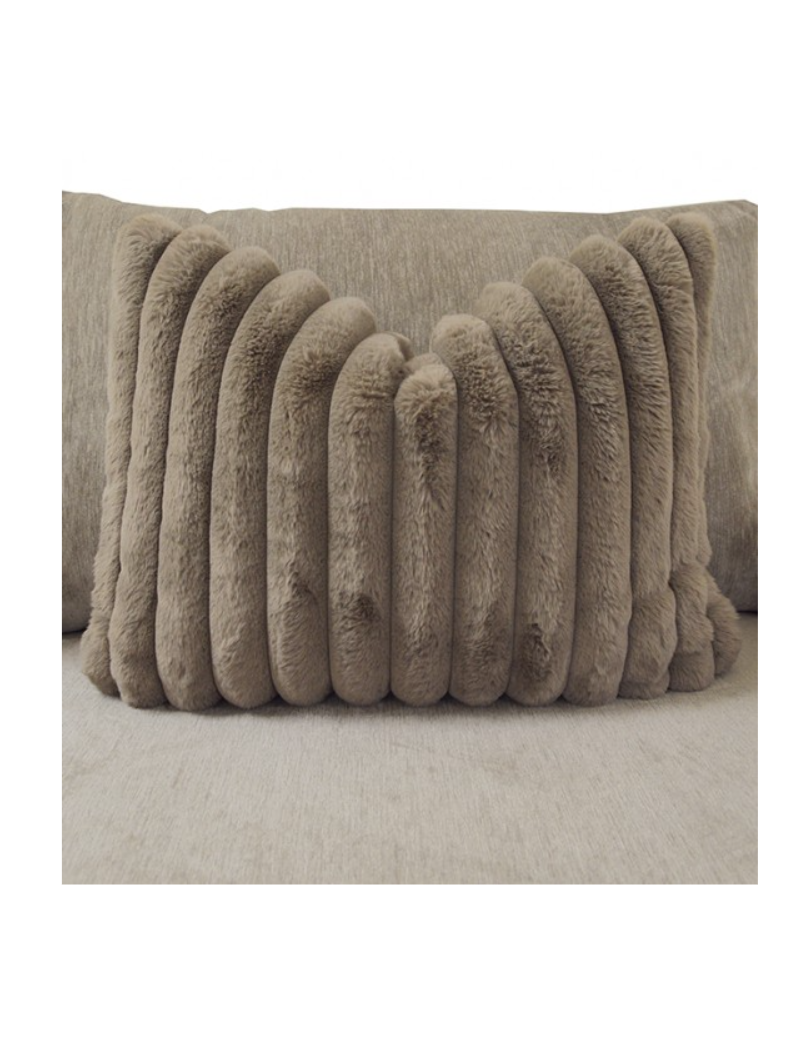 SM6095-SECT Oversized Sectional Warm Beige Fabric Transitional Style Lymington  Collection  By Furniture of America