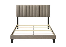 FM72026WN 5PC Queen Bedroom Set Contemporary Style Grey/Walnut  Finish Altimari Collection by Furniture of America