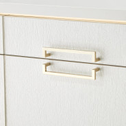 Media Cabinet Cloud White Palm Gate Collection by Michael Amini