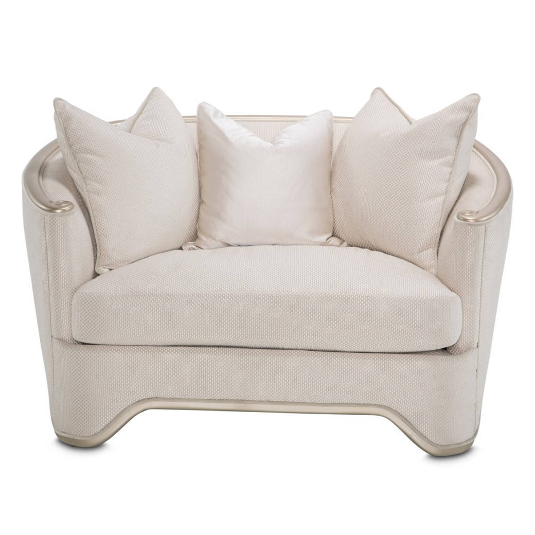Matching Chair & A Half London Place Collection By Michael Amini