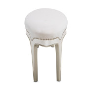Bench Creamy Pearl Finish London Place Collection By Michael Amini