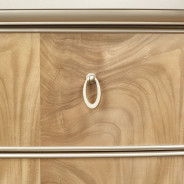 Storage Console- Dresser & Mirror Villa Cherrie Caramel Collection By Michael Amini  N9008050SA-60-134