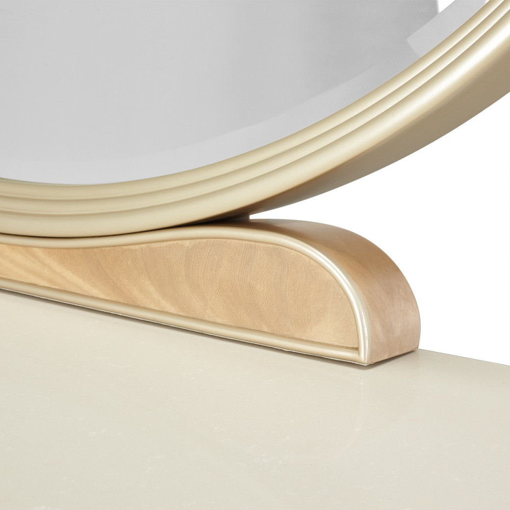 Storage Console- Dresser & Mirror Villa Cherrie Caramel Collection By Michael Amini  N9008050SA-60-134