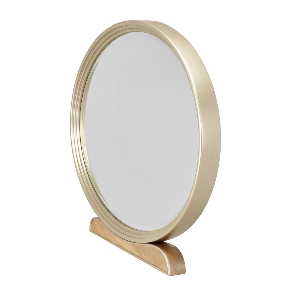 Storage Console- Dresser & Mirror Villa Cherrie Caramel Collection By Michael Amini  N9008050SA-60-134