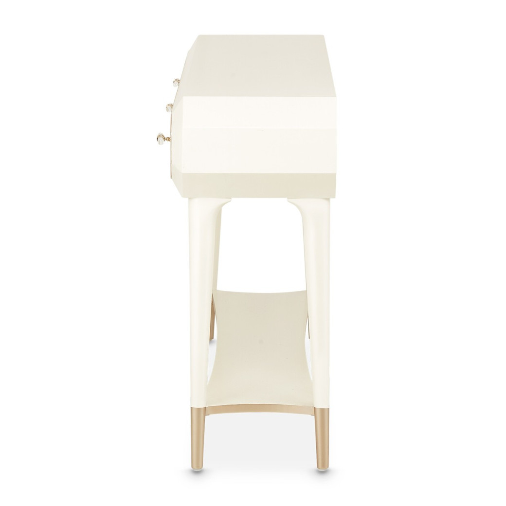 Console Table Medium Champagne finish La Rachelle Collection By Michael Amini  9034223-136