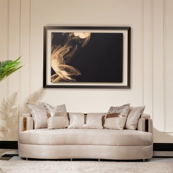 Standard Sofa Gold Finish...