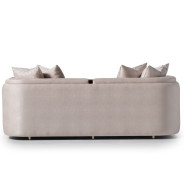 Standard Sofa Gold Finish Carmela Collection By Michael Amini LFR-CRMA815-AMD-806