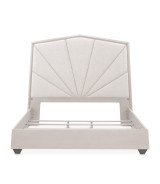 King Panel Bed Silver Mist Finish Fantosini Collection by Michael Amini 9091012QN3-823