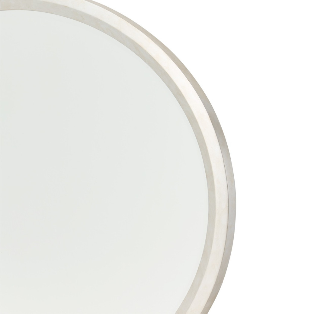 Wall Mirror Silver Leaf Finish Fantosini Collection By Michael Amini 9091260-834