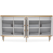 St. Charles Sideboard Dove Gray Finish by Michael Amini 9088007-803