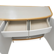 St. Charles Sideboard Dove Gray Finish by Michael Amini 9088007-803