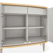 St. Charles Sideboard Dove Gray Finish by Michael Amini 9088007-803