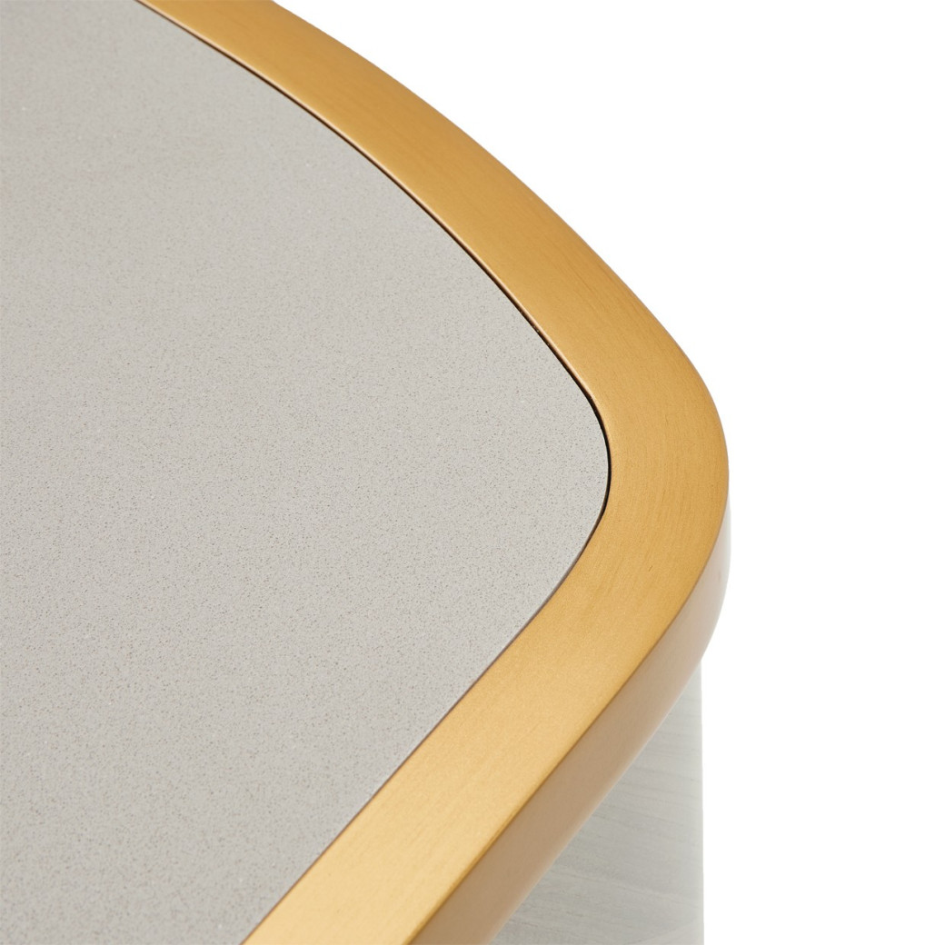 St. Charles Sideboard Dove Gray Finish by Michael Amini 9088007-803