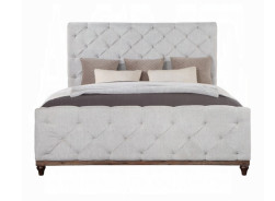 Andria Queen Bed Reclaimed Oak Finish By Acme Furniture