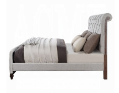 Andria Queen Bed Reclaimed Oak Finish By Acme Furniture