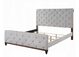 Andria Queen Bed Reclaimed Oak Finish By Acme Furniture