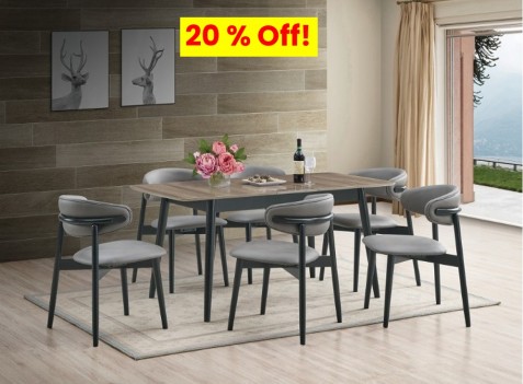 DN02364 7PC Lanae Dining...
